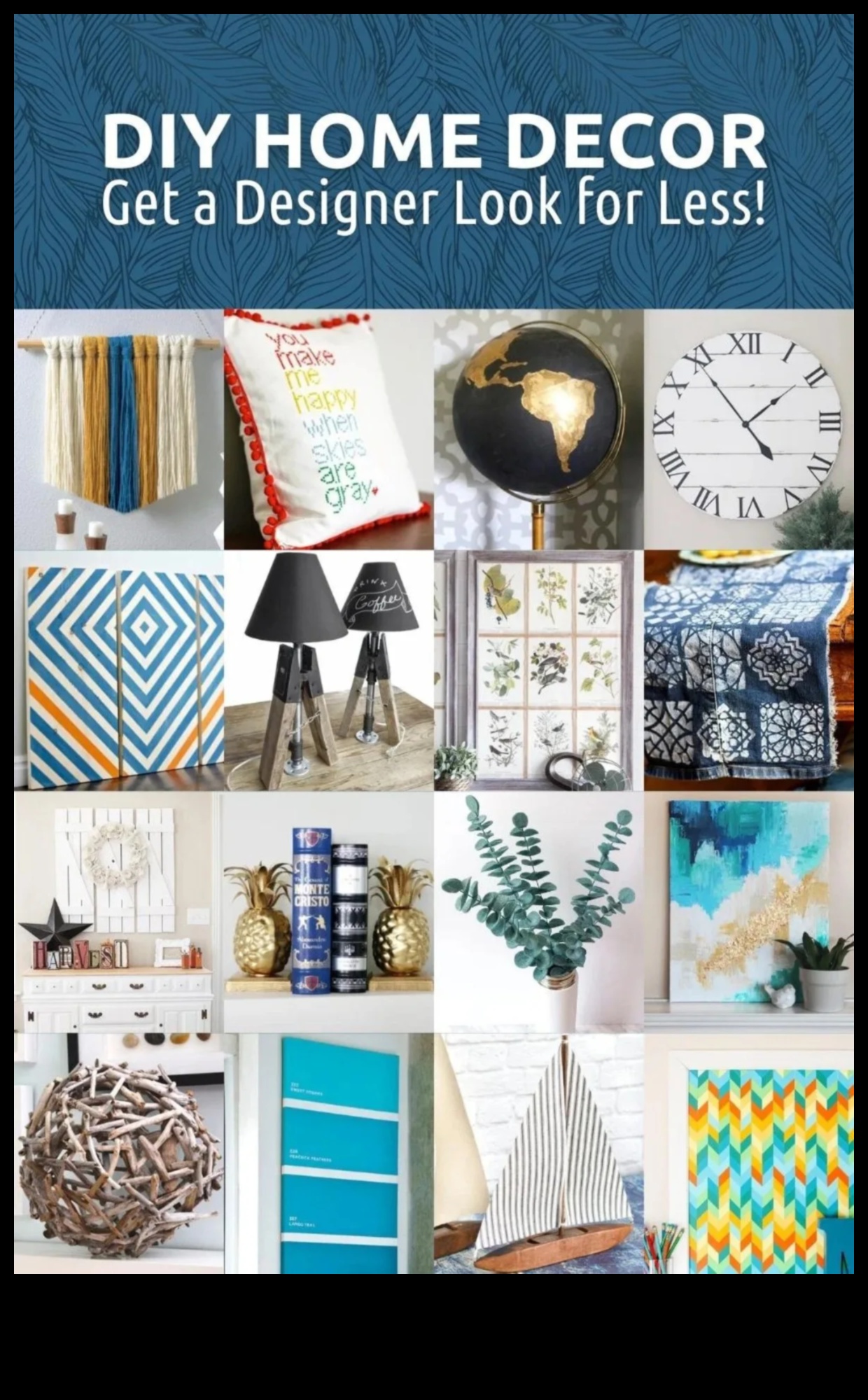 Πώς να εξατομικεύσετε τη διακόσμηση του σπιτιού σας με χειροτεχνίες DIY