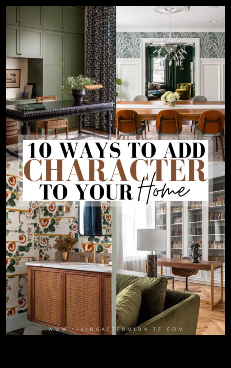 Πώς να εμφυσήσετε την προσωπικότητα στη διακόσμηση του σπιτιού σας εμπνευσμένες ιδέες