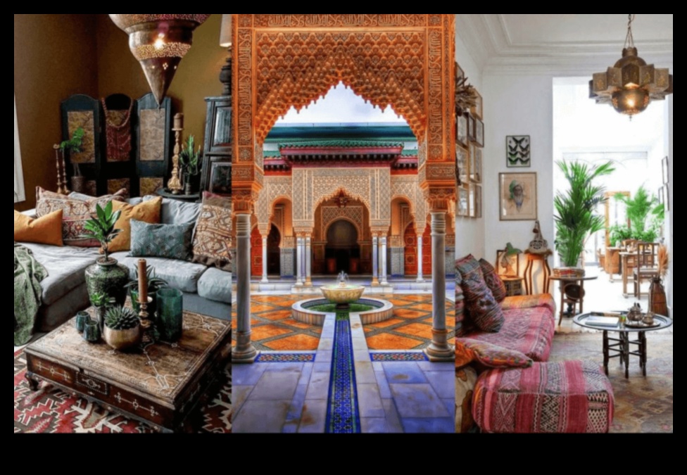 Πώς να δημιουργήσετε ένα μαροκινό σαλόνι με περίπλοκα μαροκινά μοτίβα χρησιμοποιώντας ιδέες διακόσμησης;
