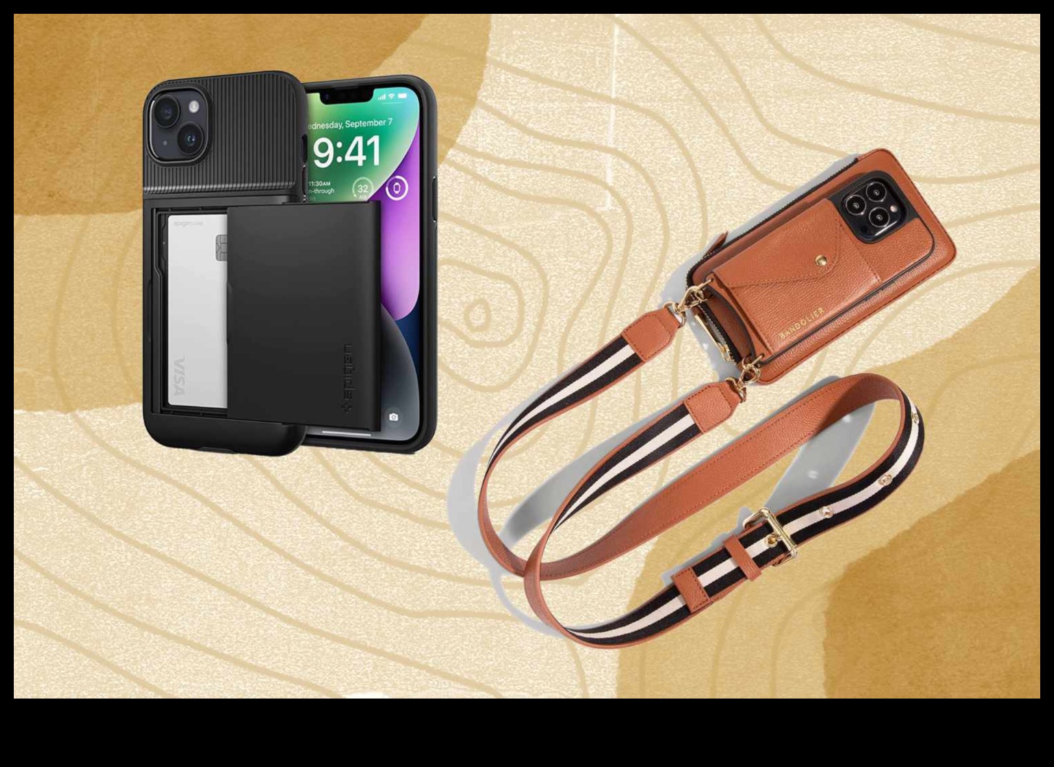 Πορτοφόλια τηλεφώνου και θήκες καρτών: Κομψές και πρακτικές λύσεις μεταφοράς