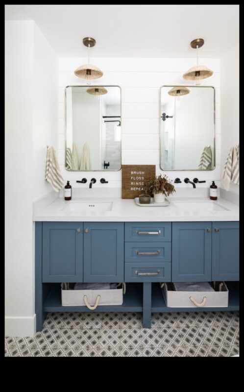 Πώς μπορώ να διακοσμήσω ένα παραθαλάσσιο μπάνιο για ένα χαλαρωτικό παραθαλάσσιο καταφύγιο;